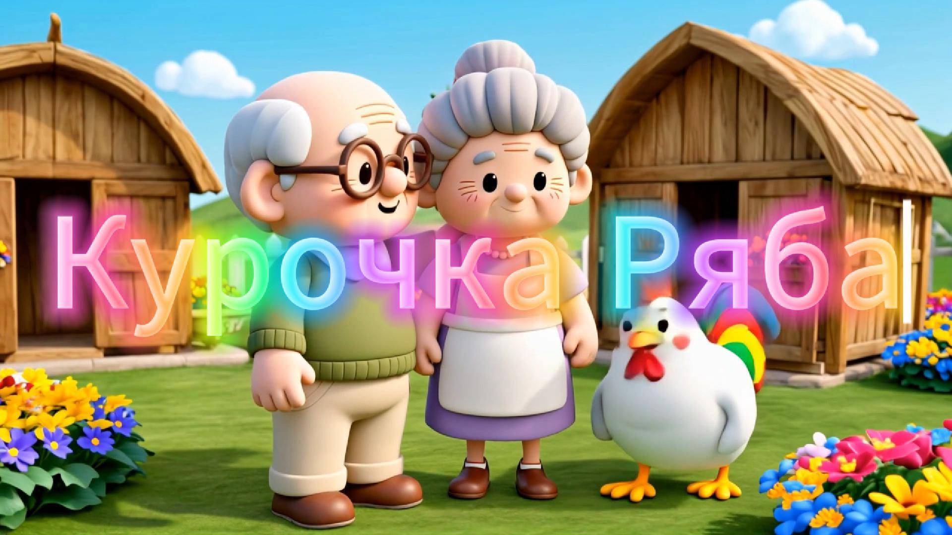 Детская народная сказка | Курочка Ряба 🐥🥚