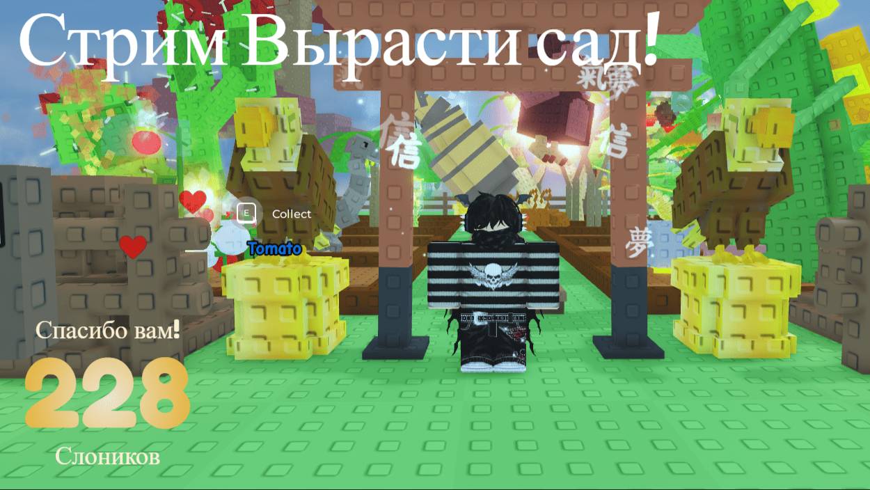 Играем в Вырасти сад! Обзор обновы! / роблокс вырасти сад / Roblox