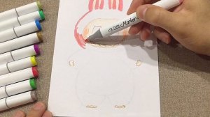 ⭐Как нарисовать лабубу Labubu LYCHEE BERRY How to draw😍⭐