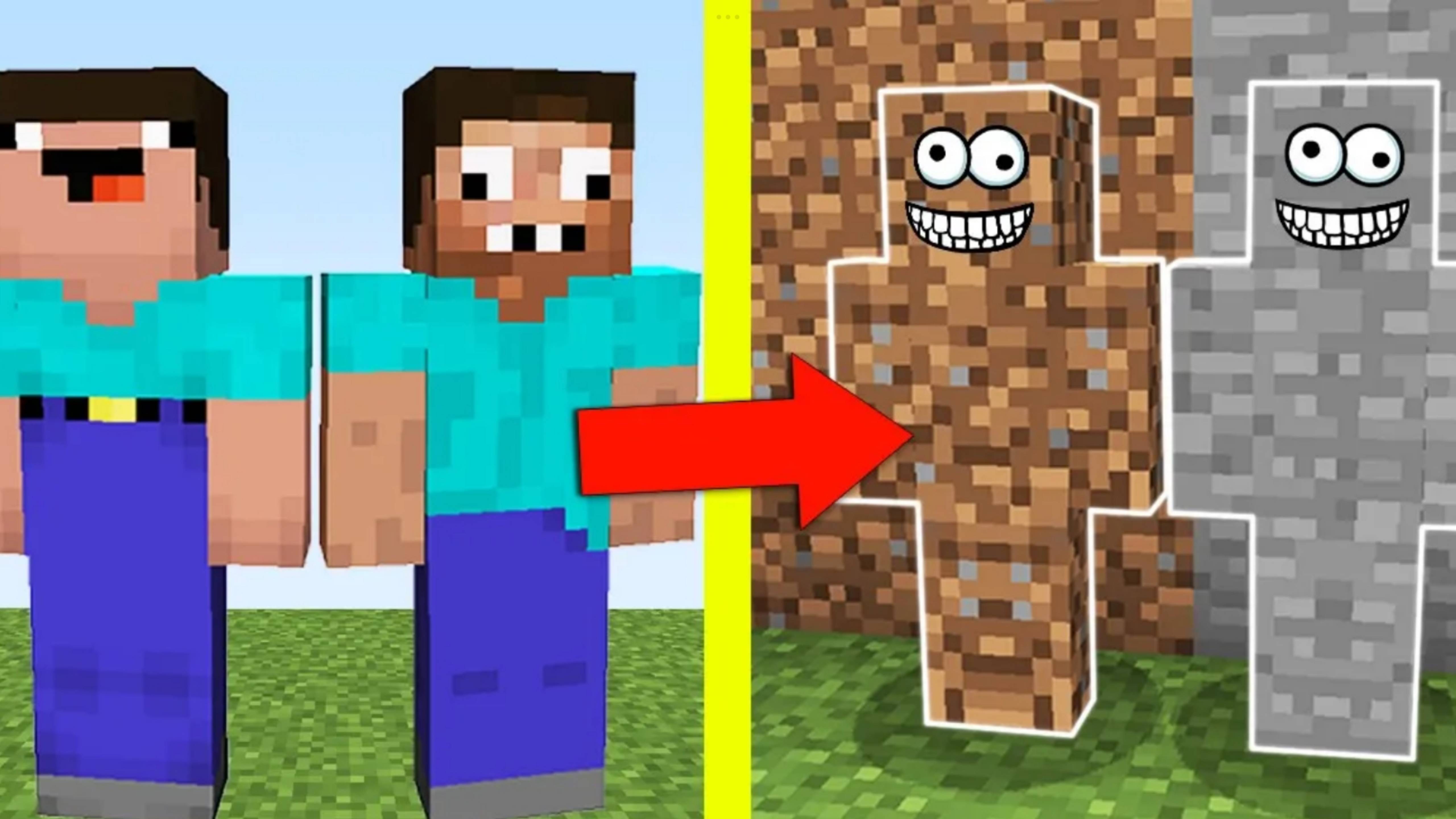 Нуб камень и про земля спрятались в Майнкрафте ДакПлей DakPlay смотреть онлайн