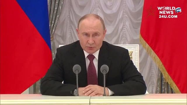 In the Kremlin, Putin held a meeting on the results of the Alaska summit: Vladimir Putin ha смотреть онлайн