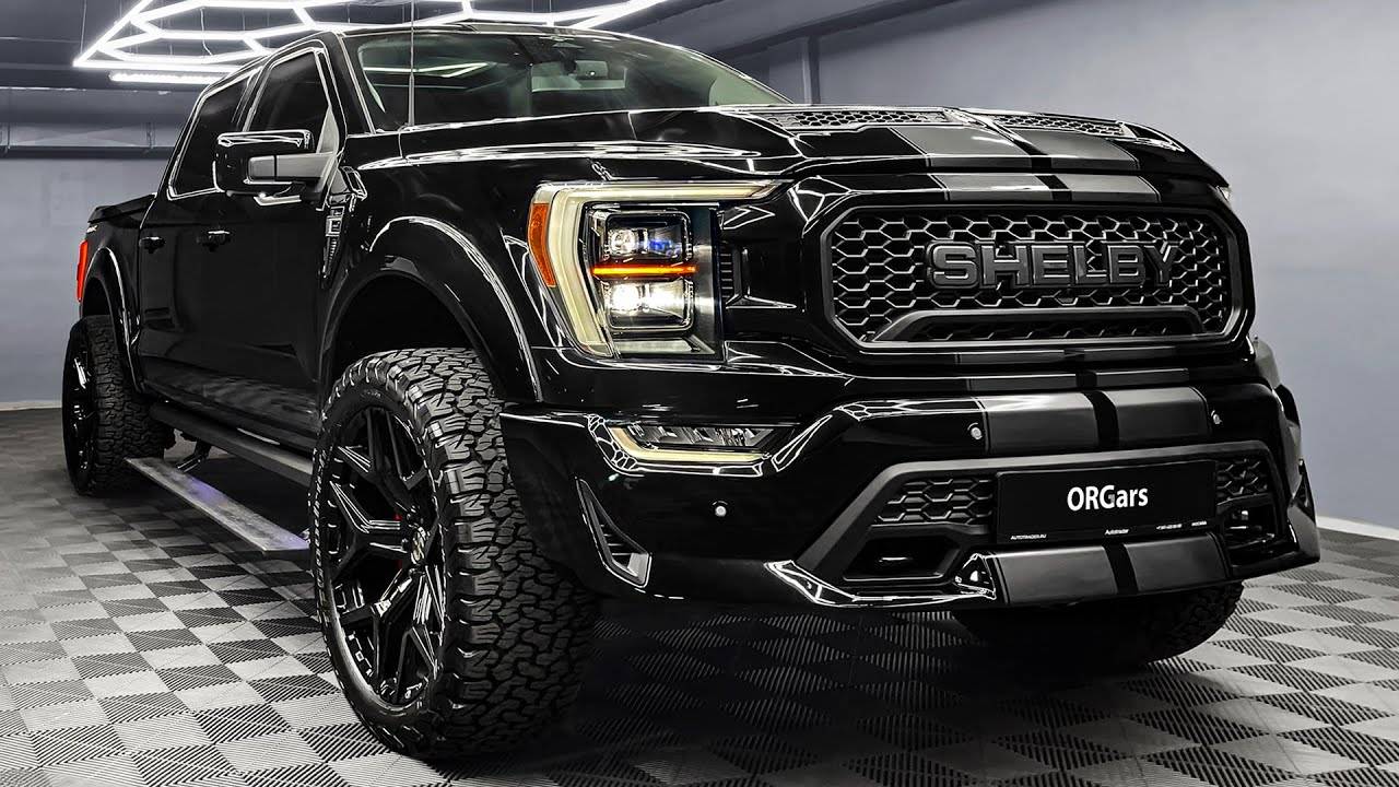 Новый Ford F-150 Shelby 2025 года — звук, интерьер и экстерьер смотреть онлайн