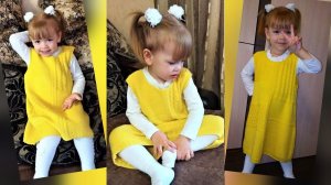 ✨️Сарафан спицами для маленькой модницы✨️Мастер класс ✨️