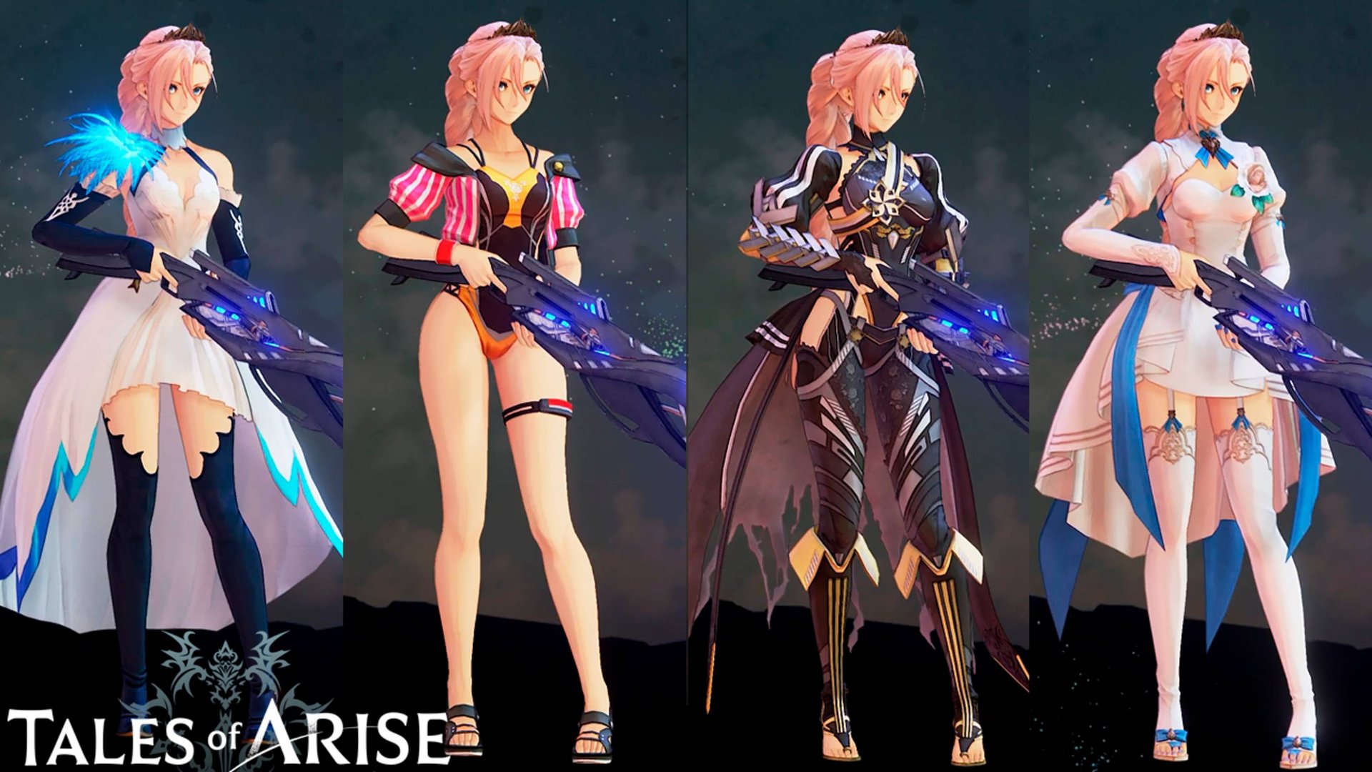 Tales of Arise | Шион | Все костюмы, стрижки, стили, примочки, облики оружия смотреть онлайн