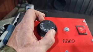 испытание горелки на отработке