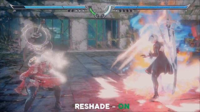 Soul Calibur VI + ReShade 4.3 (2B VS 2B) смотреть онлайн