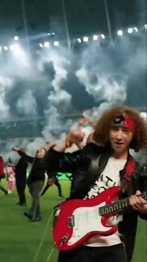 Pure magic❤️ #rocknmob #music #rock #football #flashmob