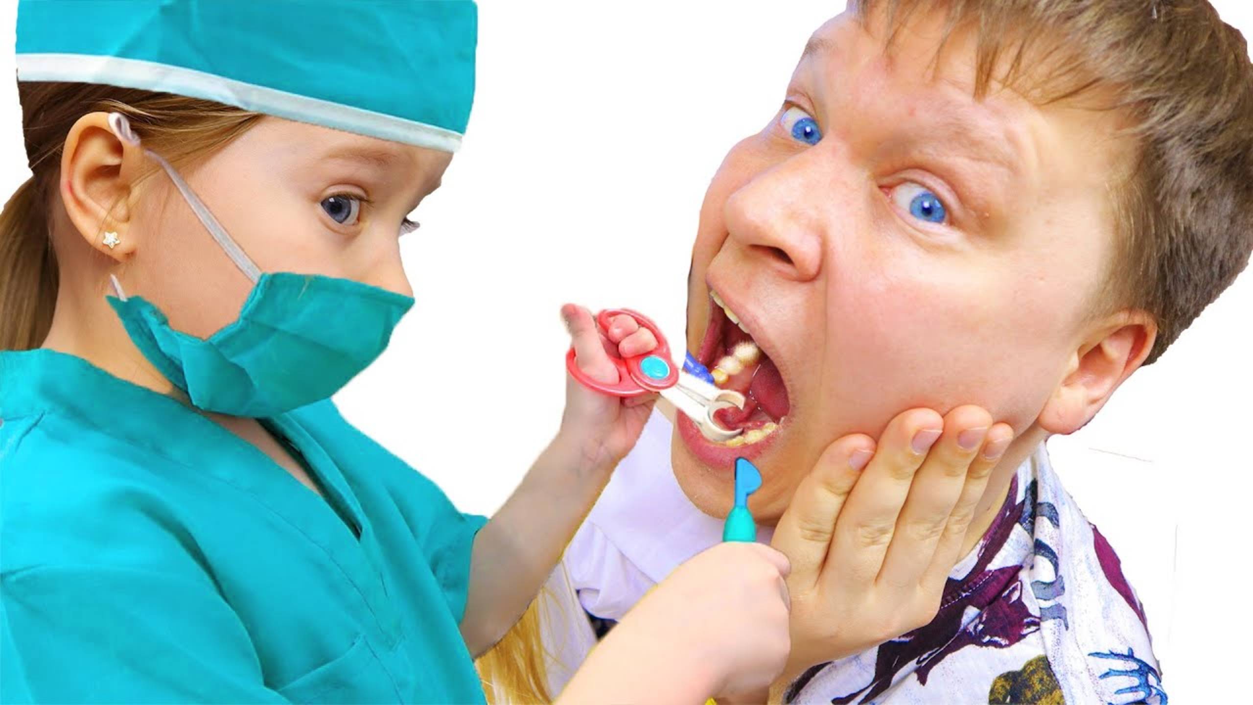 Милана пришла лечить зубы к стоматологу