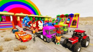 Мультики про грузовики детские, молния маквин мультик, развивающий мультик для детей