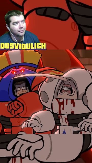 Кровавая тема Ч6 ★ Dosvidulich Реакция #shorts