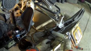 Замена масел и фильтра в снегоходе Стелс Капитан 150