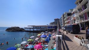 Отдых у моря в поселке Утёс. Прогулка по первой линии. Обзор отдыха в Крыму.