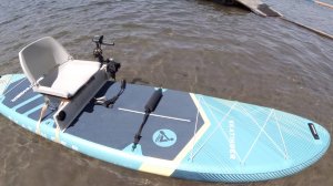 Испытание сапборда с электромотором