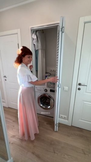 🔥Идея для постирочной в коридоре. Повторили бы?