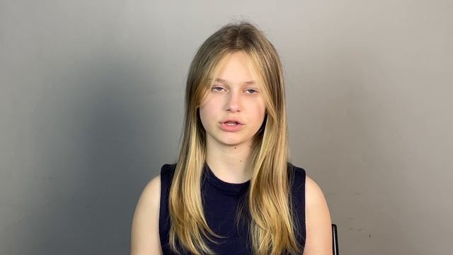 Мирослава Коркина, 13 лет-актерская визитка (базовая) смотреть онлайн