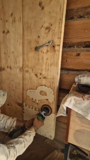 УБОРКА СРУБА!