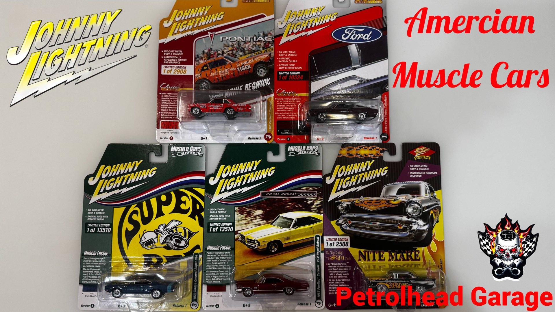 American Muscle Cars от Johnny Lightning