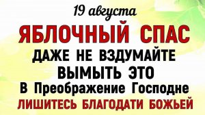Яблочный Спас 19 августа. Что нельзя делать на Яблочный Спас 19 августа. Народные традиции и приметы