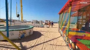 ГОЛУБИЦКАЯ Азовское море Центральный пляж сегодня 18 августа 2025. Погода в Голубицкой сейчас.