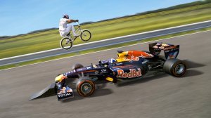 Прыжок Через Движущийся Автомобиль F1 (впервые в мире) (Ред Булл | Red Bull)