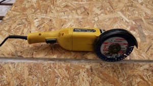 Отрезной диск по дереву для "болгарки" - распил OSB-плиты, фанеры.