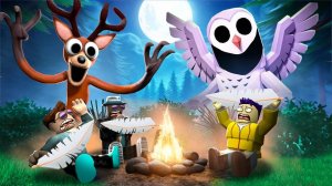 УКРАЛИ ВСЕ ПЕРЬЯ! СОВА ОХОТИТСЯ НА НАС! 99 ДНЕЙ ВЫЖИВАНИЯ В ЛЕСУ В ROBLOX