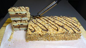 Самый быстрый и лёгкий торт! Рецепт вкусного десерта к чаю.