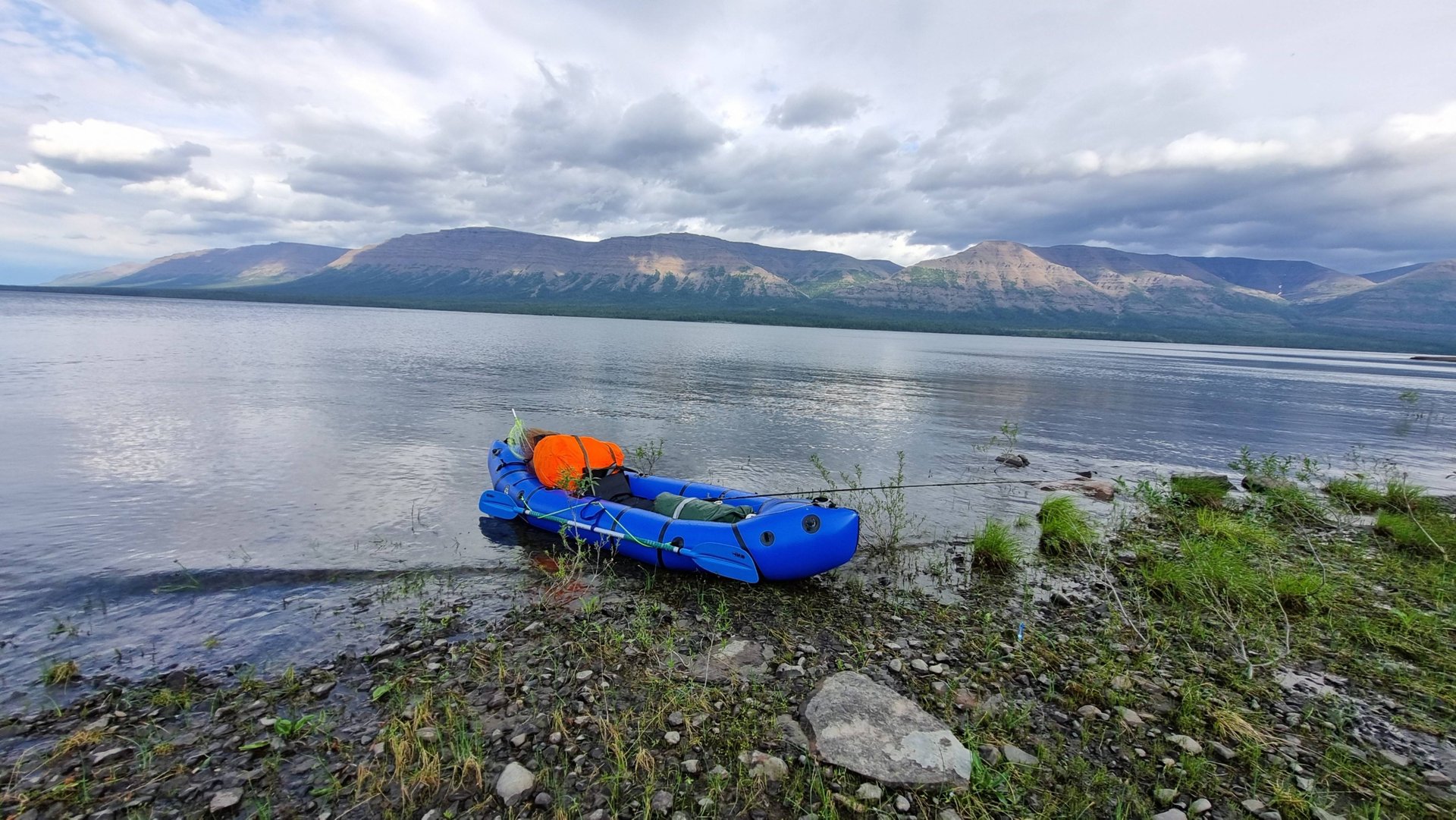 Плато Путорана, часть 1, Заброска до реки Накта и переход до озера Накомякен. смотреть онлайн