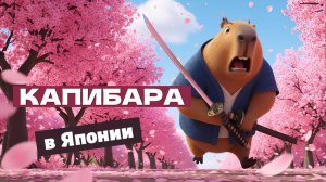Капибара в Японии | Весёлый мультфильм для детей 🐹🌸
