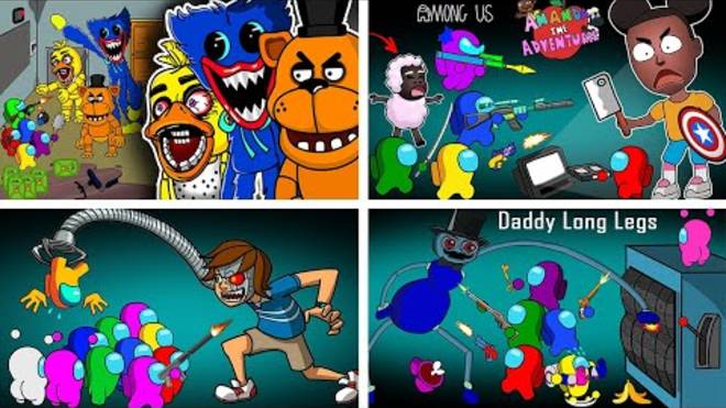 Among Us Анимационная подборка. смотреть онлайн