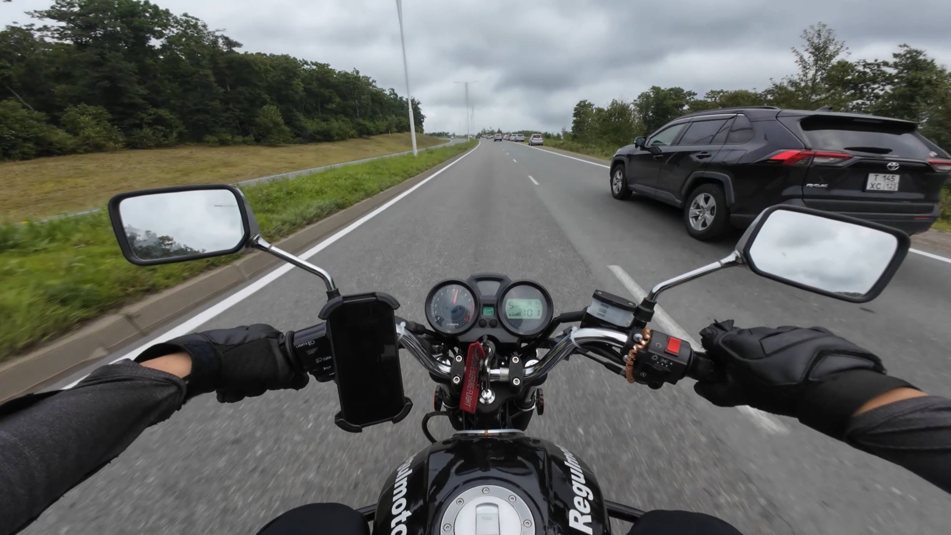 Покатушки по Чуркина Regulmoto SK200-6