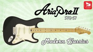Электрогитара Aria Pro II STG-57 Modern Classics (бюджетный стратокастер)