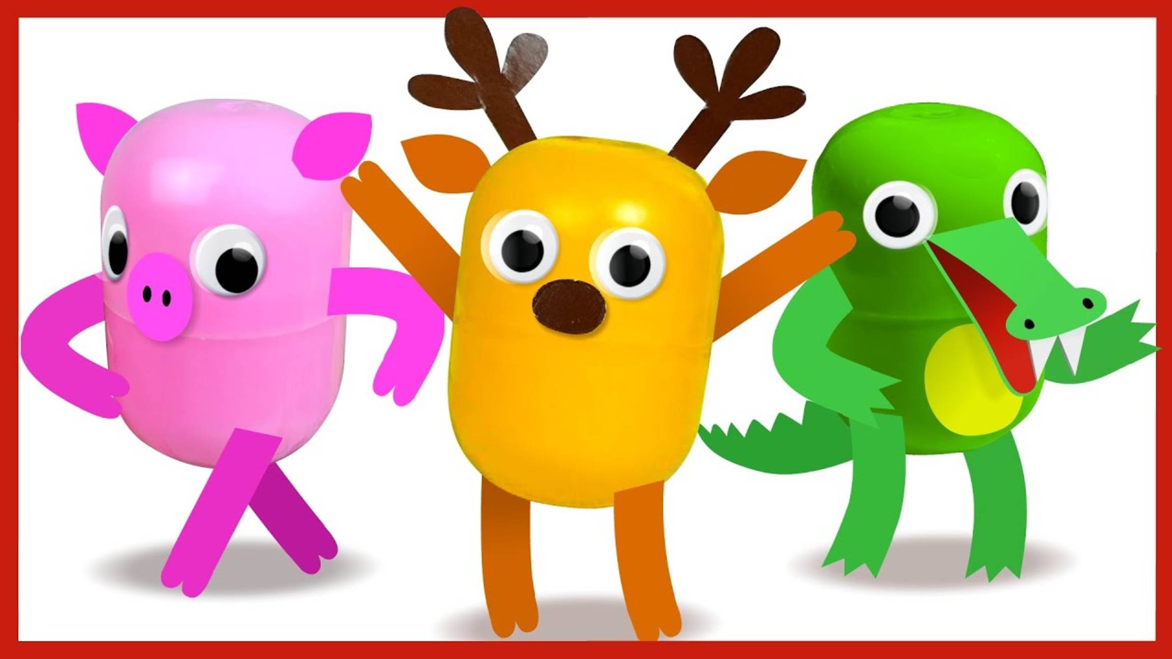 Живые капсулы. Делаю животных из капсул. Поделка из киндера. смотреть онлайн