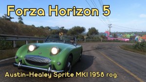 Austin-Healey Sprite MKI 1958 год. Игра Forza Horizon 5.