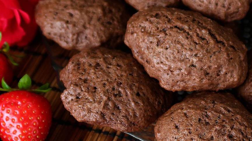 Самый простой рецепт шоколадного печенья.