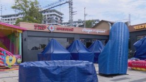В Сочи на пляже в Дагомысе выявили десятки нарушений