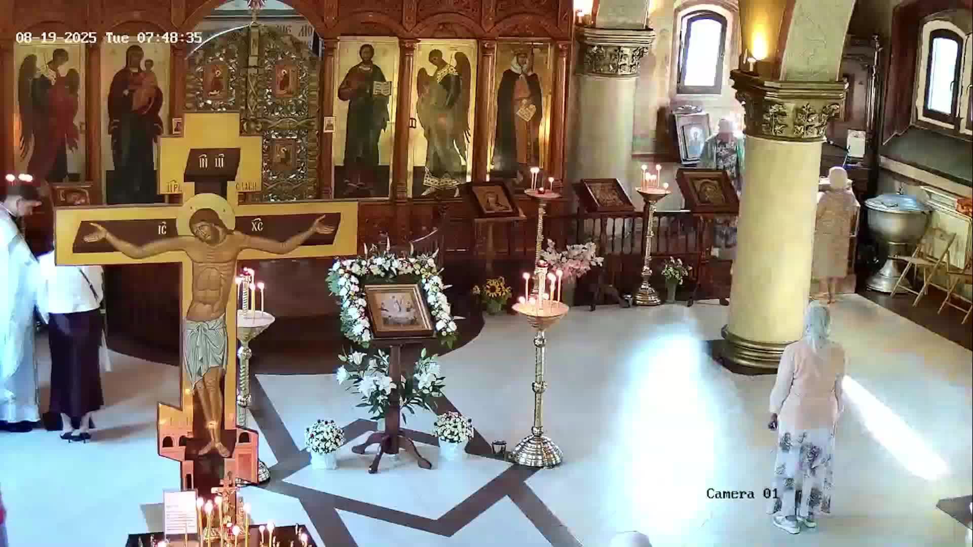 Литургия. 19.08.2025 в 8-00. смотреть онлайн