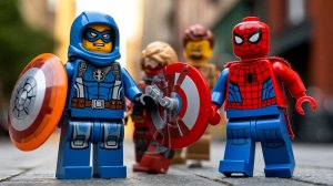 Лего человек паук. 4 эпизод. Появление таск мастера