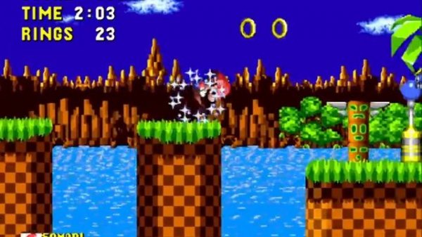 Somari the Adventurer Green Hill Zone