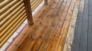 Реставрируем старый пол на террасе загородного дома