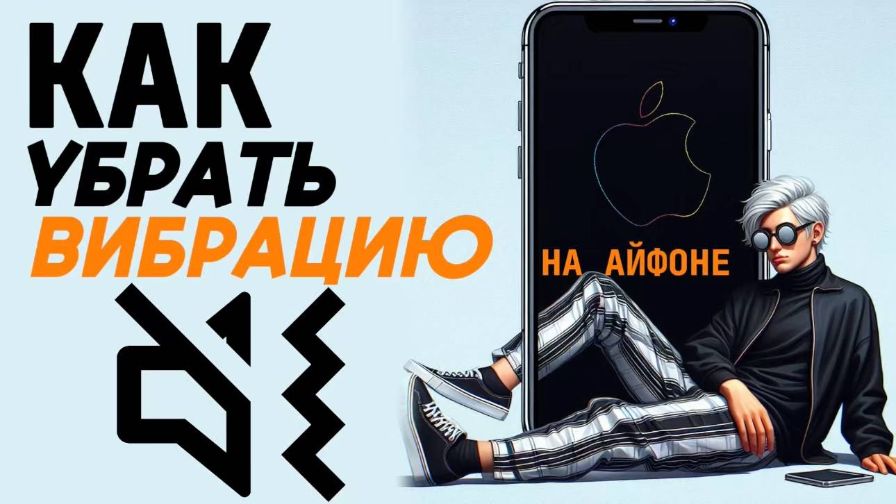 Как убрать вибрацию на айфоне? Как убрать режим вибрации на айфоне? #iphone #айфон #какнаайфон смотреть онлайн