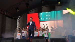 Владислав Косарев в концертной программе и церемонии финиша автопробега БРИКС