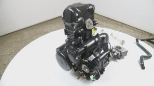 Двигатель ZONGSHEN 174MN-5 NB300, 4 клапана, кик+эл, жидк. охл.,  5 передач