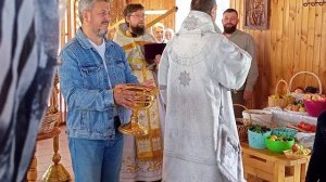 Престольный праздник Преображения Господня Авлы, освящение плодов епископом Феодосием 19.08.25 г..