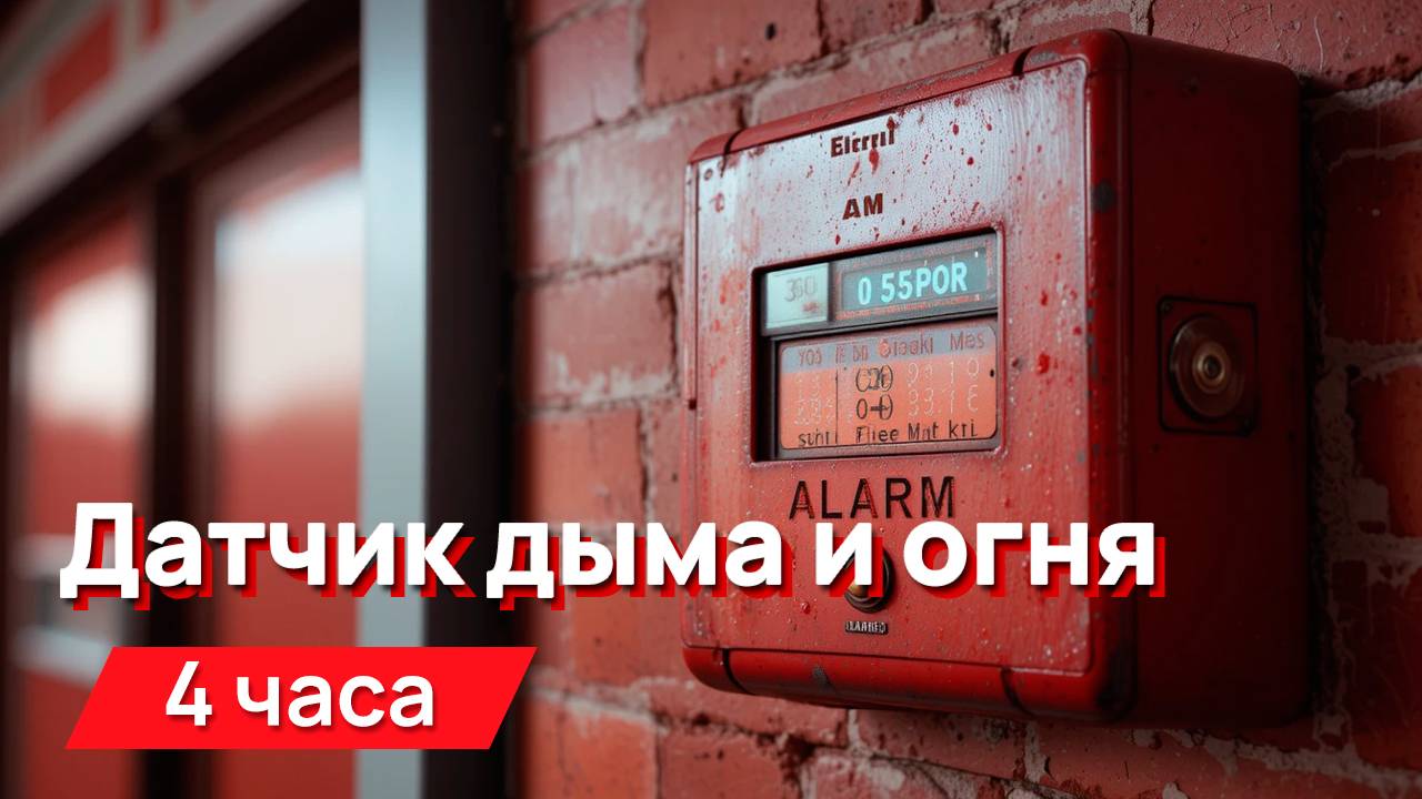 Звуки для соседей - звуки датчика дыма и огня с промежутками смотреть онлайн