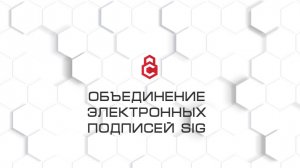 Объединение электронных подписей SIG: просто и удобно