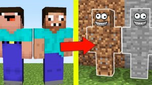 Нуб камень и про земля спрятались в Майнкрафте ДакПлей DakPlay DakPlay ДакПлей