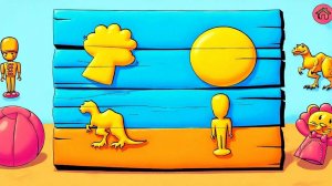 Развивающий мультфильм для детей "Пазлы" (познавательный мультик для малышей)