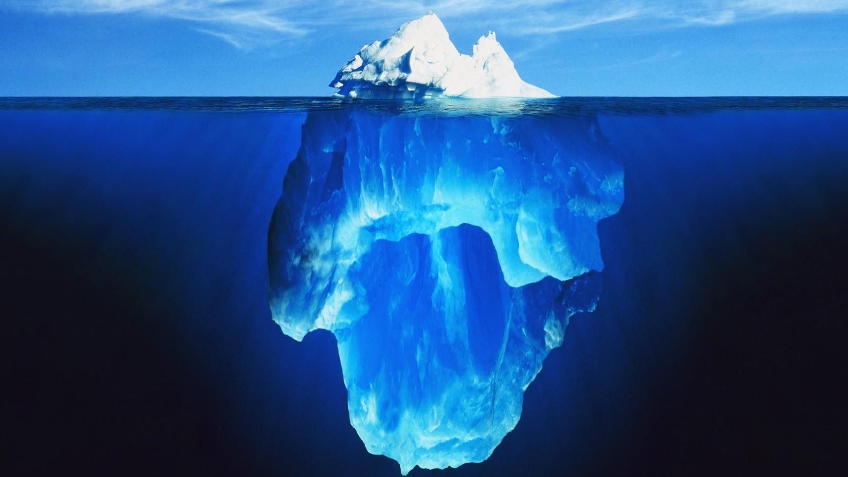 Айсберг по блокам майн смотреть онлайн