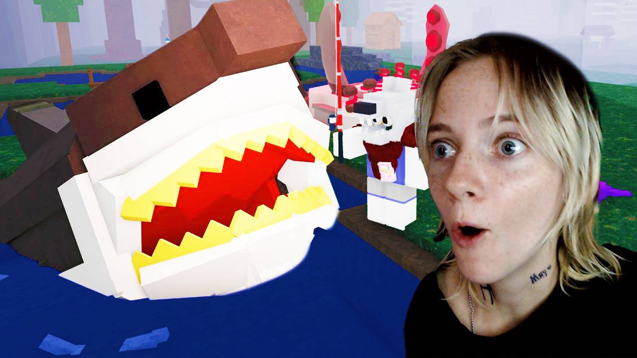 Я ПОЙМАЛА СЕКРЕТНУЮ АКУЛУ МЕГАЛОДОНА В 99 НОЧЕЙ В ЛЕСУ 99 NIGHTS IN THE FOREST смотреть онлайн